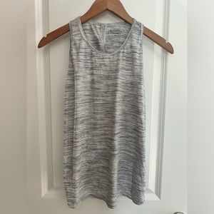 Athleta Gray Tank Criss Cross Back‎ XS